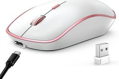 Custom design silent rechargeable wireless mouse (3)