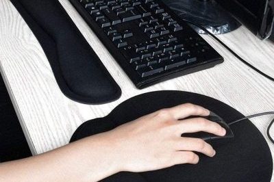 Ergonomic mousepad with wrist mouse pad (3)