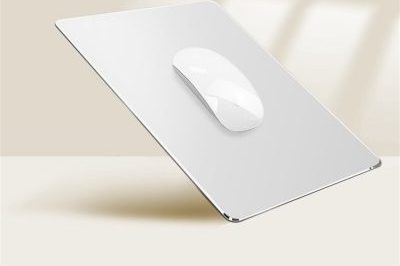 Factory custom logo metal design mouse pad (1)