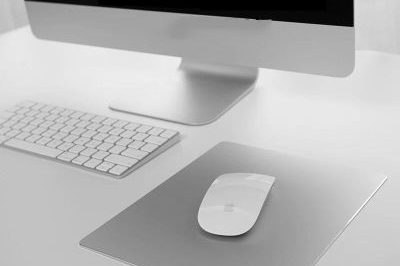 Factory custom logo metal design mouse pad (2)