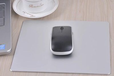 Factory custom logo metal design mouse pad (3)