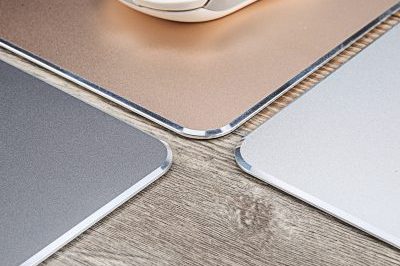 Factory custom logo metal design mouse pad (5)