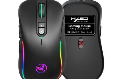 Factory supply ajustable wired gaming mouse (1)