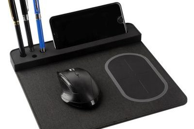 High quality anti skid phone charge mouse pad (2)