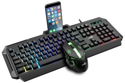Mechanical feeling gaming keyboard and mouse (2)