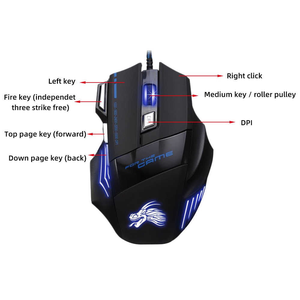 Optical drivers usb 7d gaming mouse Mouse Manufacturers
