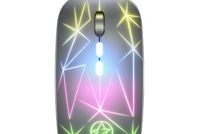 Rechargeable lithium battery colorful mouse (3)