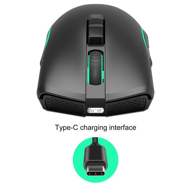 Wireless rechargeable ergonomic mouse for laptop computer Mouse