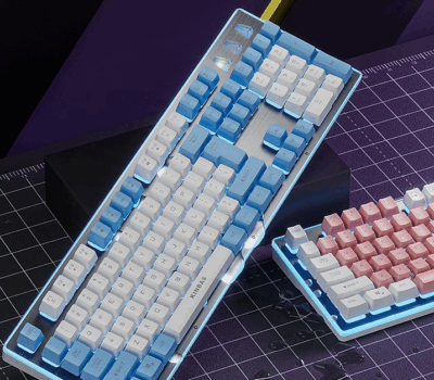LED backlit wired gaming keyboard