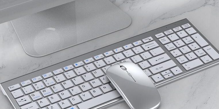 tri-mode wireless office keyboard