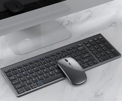 tri-mode wireless office keyboard