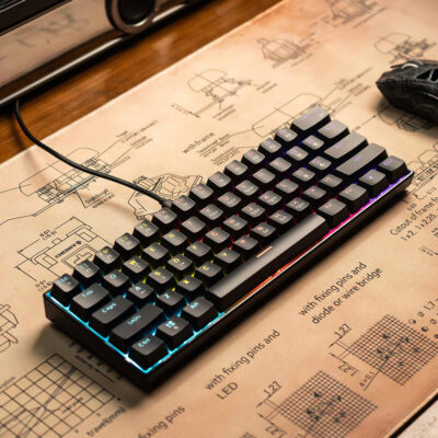 blue switch mechanical gaming keyboard