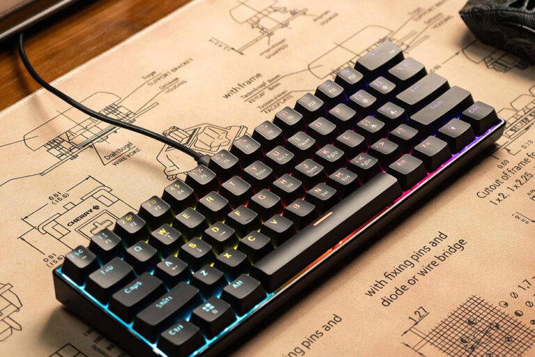 blue switch mechanical gaming keyboard