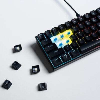 blue switch mechanical gaming keyboard