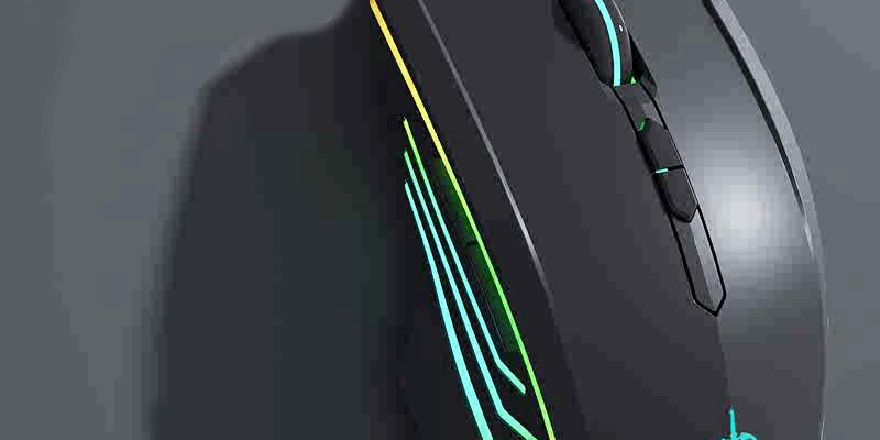 wired Holy Sword gaming mouse