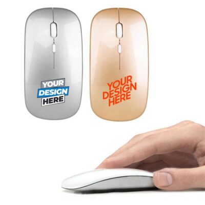 wireless rechargeable slim silent mouse