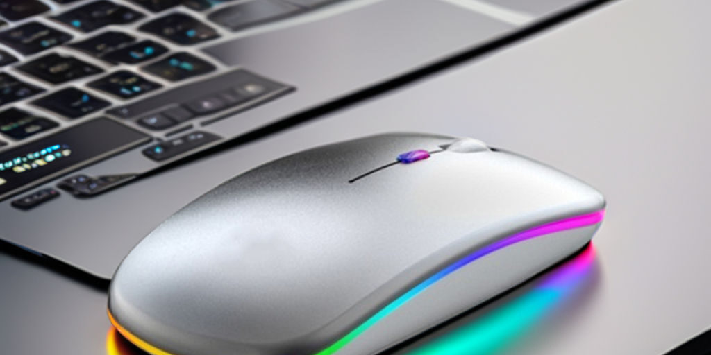 ultra-thin vertical wireless mouse