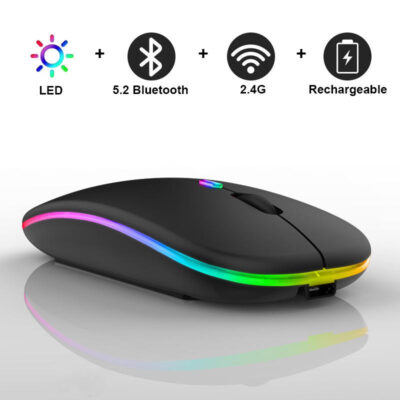 ultra-thin vertical wireless mouse