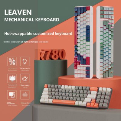 TYPE-C RGB wired mechanical keyboard