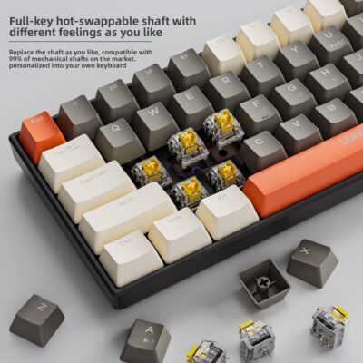 TYPE-C RGB wired mechanical keyboard