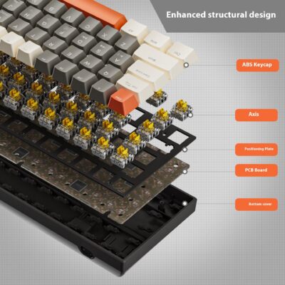 TYPE-C RGB wired mechanical keyboard