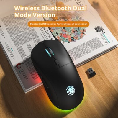 dual mode wireless gaming mouse