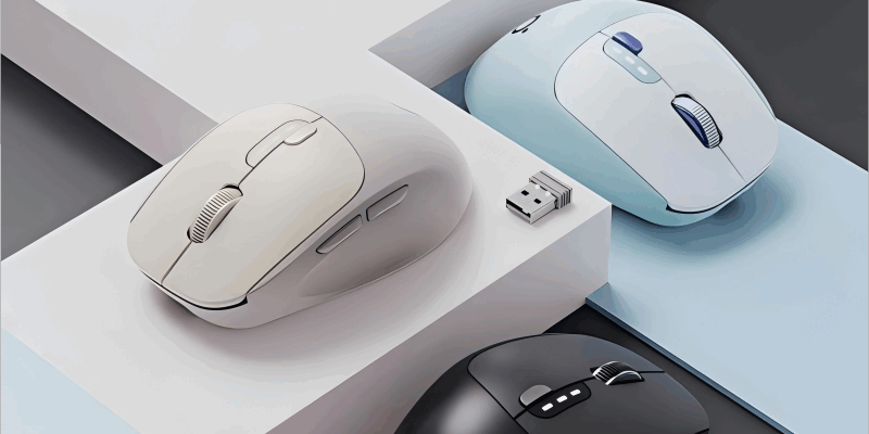compact wireless office mouse
