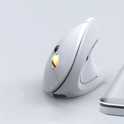 ergonomic mini vertical wireless mouse