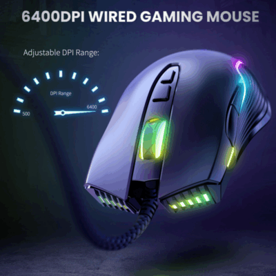 RGB wired gaming mouse