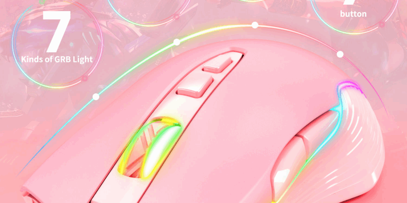 RGB wired gaming mouse