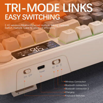 Dual Mode Mechanical Touch Keyboard