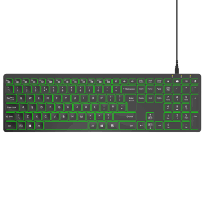 RGB backlit wired numeric keyboard