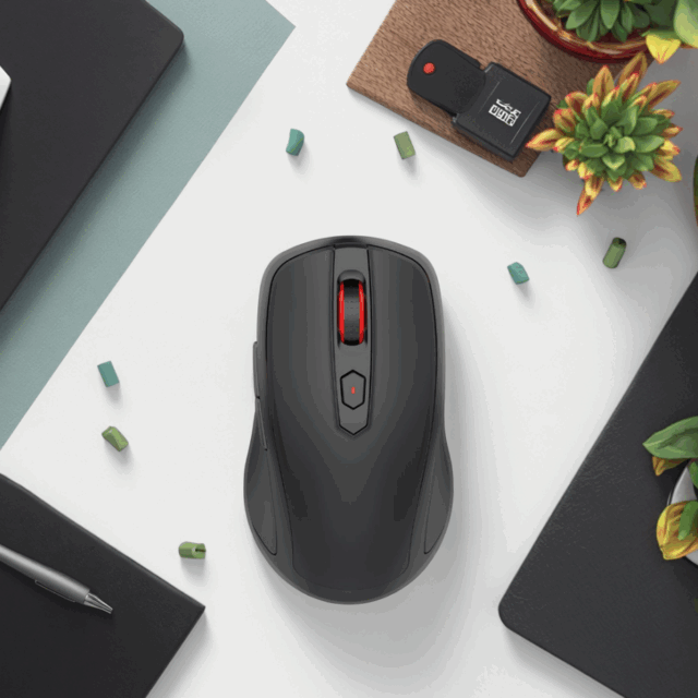 full-size wireless gaming mouse