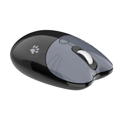 cat-shaped wireless mini mouse