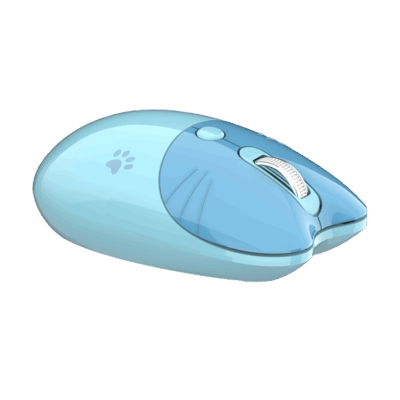 cat-shaped wireless mini mouse
