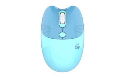 cat-shaped wireless mini mouse