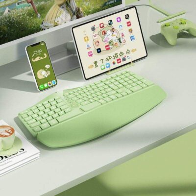 wireless mechanical ergonomic keyboard