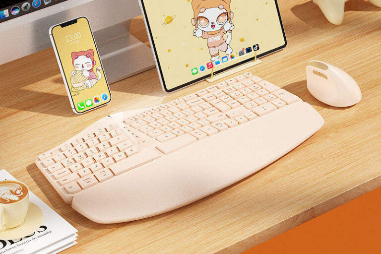 wireless mechanical ergonomic keyboard
