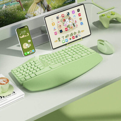 wireless mechanical ergonomic keyboard