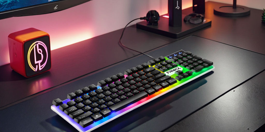 Wireless mechanical ergonomic keyboard