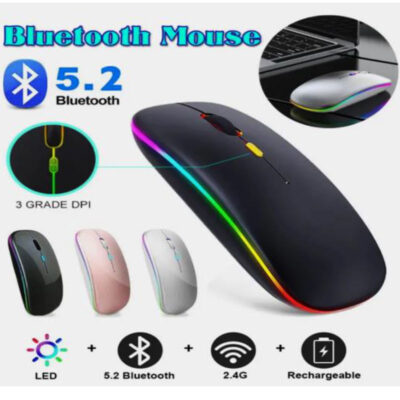 ultra-thin white mini wireless mouse
