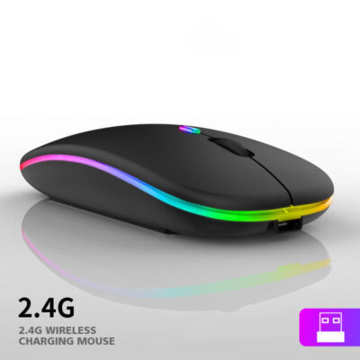 ultra-thin white mini wireless mouse