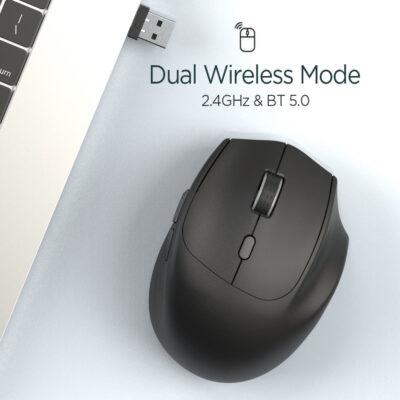 Rechargeable wireless silent mouse