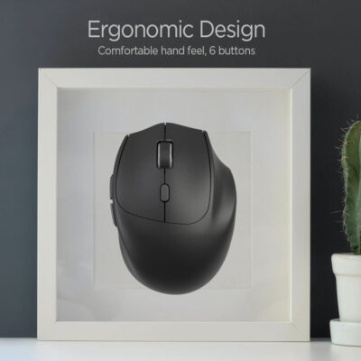 Rechargeable wireless silent mouse