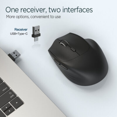 Rechargeable wireless silent mouse