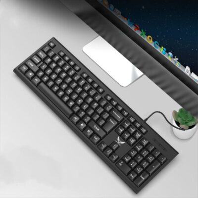 English Arabic wired keyboard for office