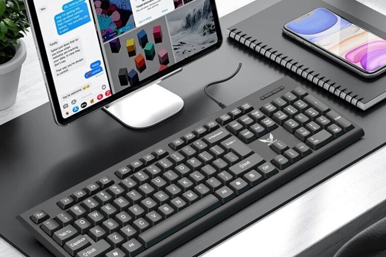 English Arabic wired keyboard for office