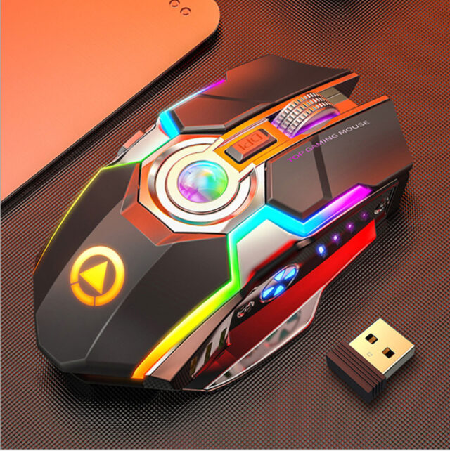 RGB wireless gaming mouse