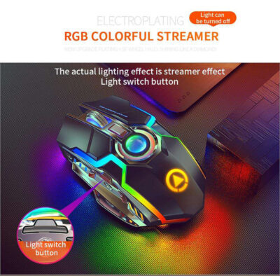 RGB wireless gaming mouse
