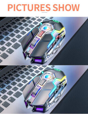 RGB wireless gaming mouse